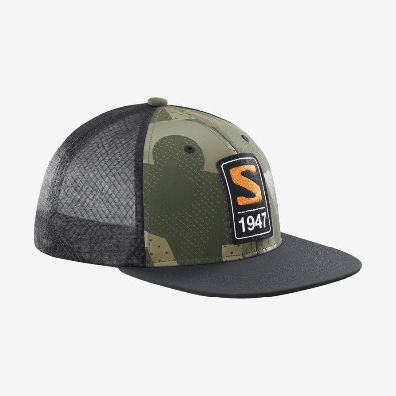 Sombreros Salomon TRUCKER Hombre Verde | EC2653MQZ