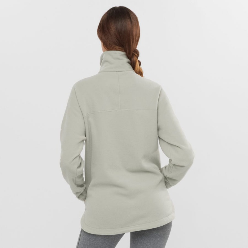 Sudadera con Capucha Salomon ESSENTIAL COSY FLEECE Mujer Blancas | EC3108DFM