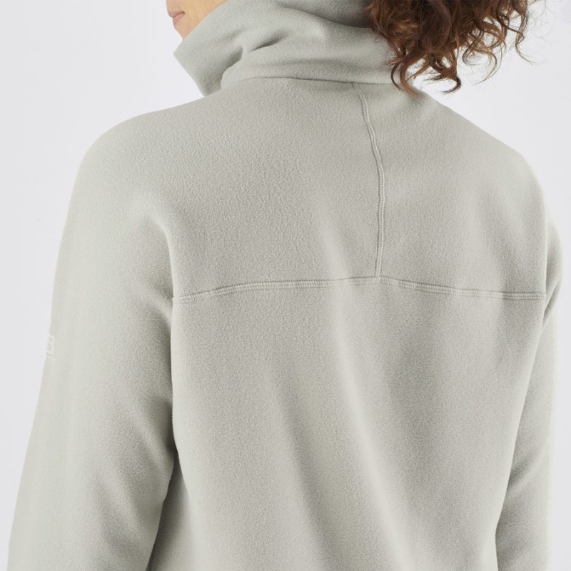 Sudadera con Capucha Salomon ESSENTIAL COSY FLEECE Mujer Blancas | EC3108DFM