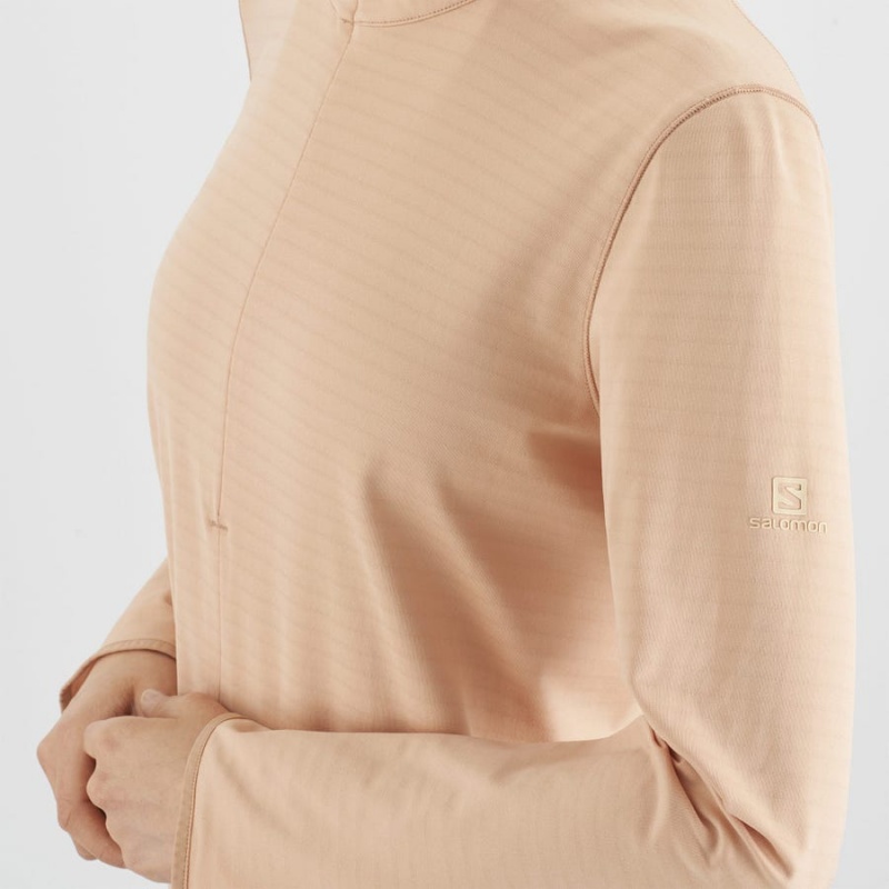 Sudadera con Capucha Salomon ESSENTIAL LIGHTWARM Mujer Rosas | EC3103GSO