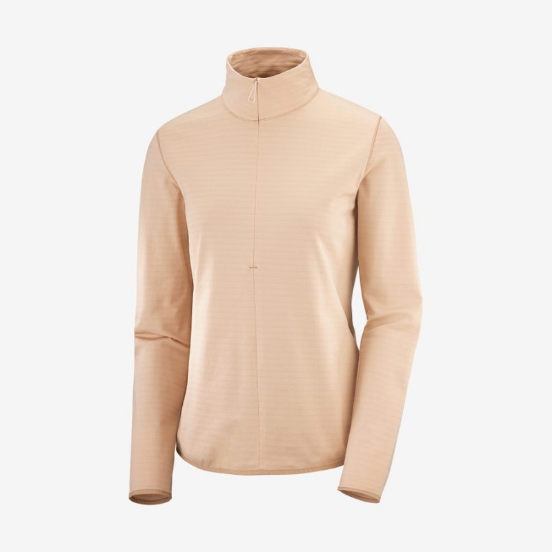 Sudadera con Capucha Salomon ESSENTIAL LIGHTWARM Mujer Rosas | EC3103GSO