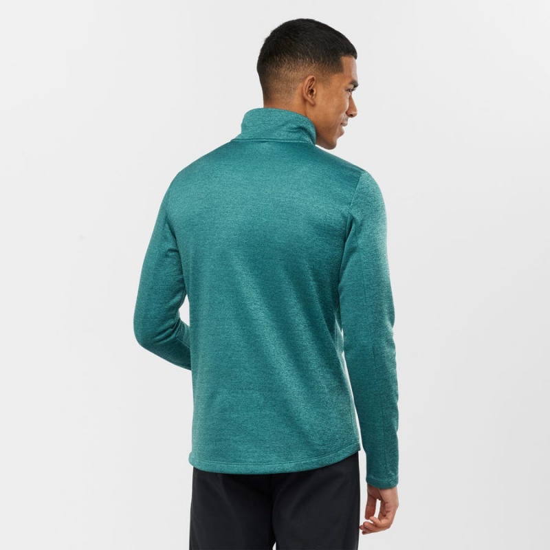 Sudadera con Capucha Salomon ESSENTIAL LIGHTWARM SEAMLESS Hombre Verde | EC2417VRW