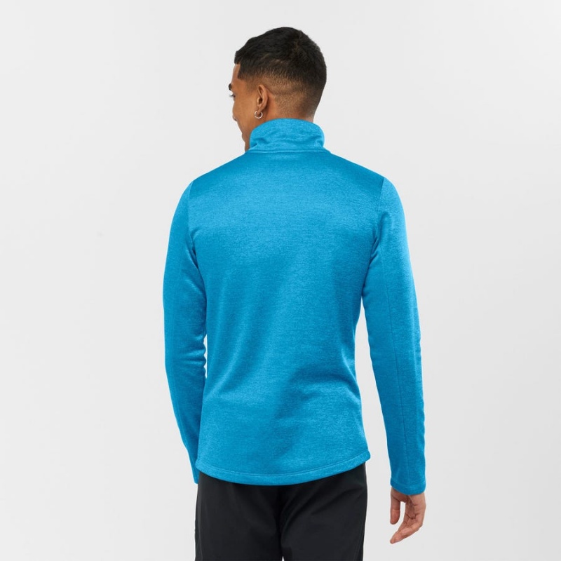 Sudadera con Capucha Salomon ESSENTIAL LIGHTWARM SEAMLESS Hombre Azules | EC2418BEX