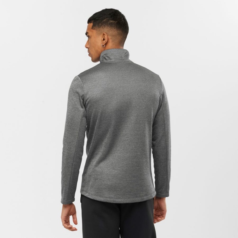 Sudadera con Capucha Salomon ESSENTIAL LIGHTWARM SEAMLESS Hombre Gris | EC2419NWY