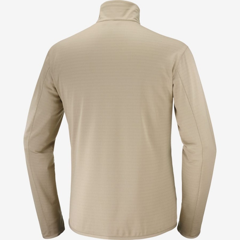 Sudadera con Capucha Salomon ESSENTIAL LIGHTWARM Hombre Beige | EC2422WNB