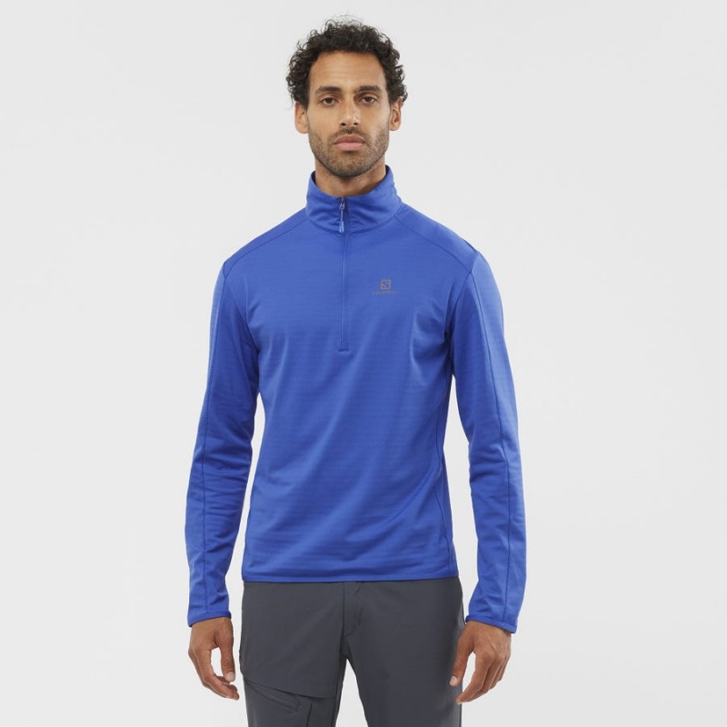 Sudadera con Capucha Salomon ESSENTIAL LIGHTWARM Hombre Azules | EC2423AHK