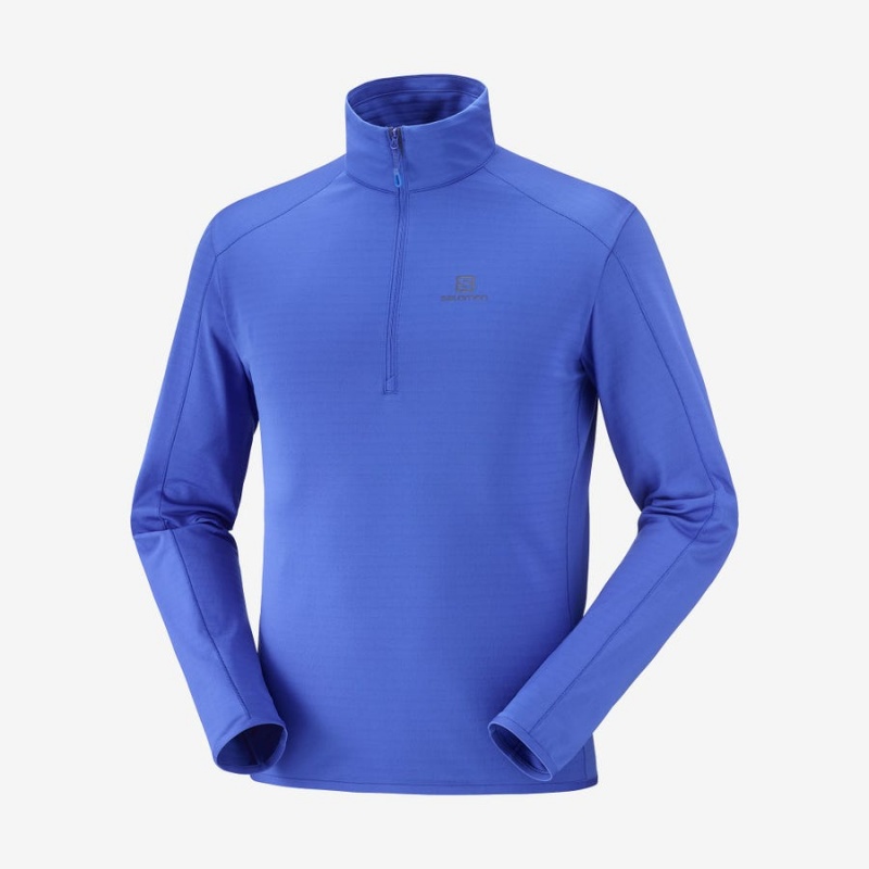 Sudadera con Capucha Salomon ESSENTIAL LIGHTWARM Hombre Azules | EC2423AHK