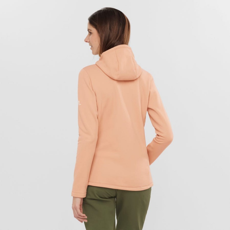 Sudadera con Capucha Salomon ESSENTIAL XWARM Mujer Rosas | EC3122QMA