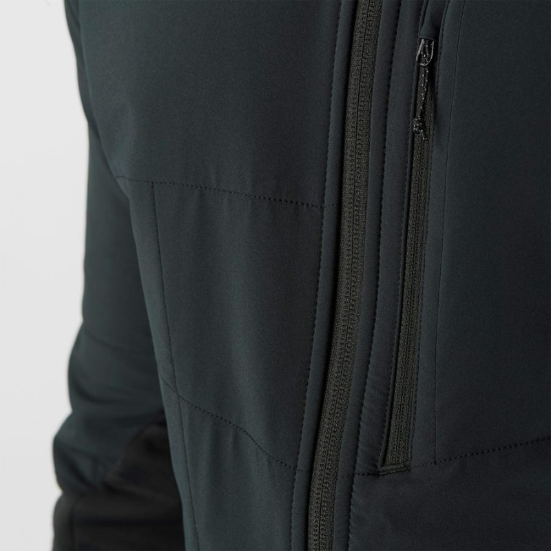 Sudadera con Capucha Salomon OUTLINE WARM HYBRID Hombre Negras | EC2414ZUT