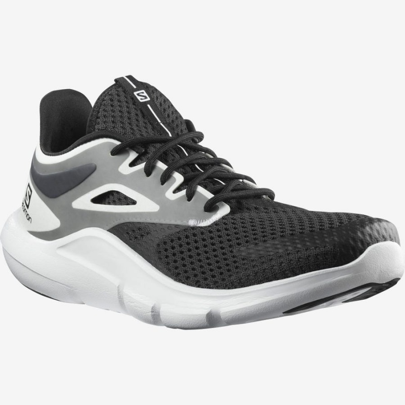 Zapatillas Running Salomon PREDICT MOD Hombre Negras Blancas | EC2141DFM