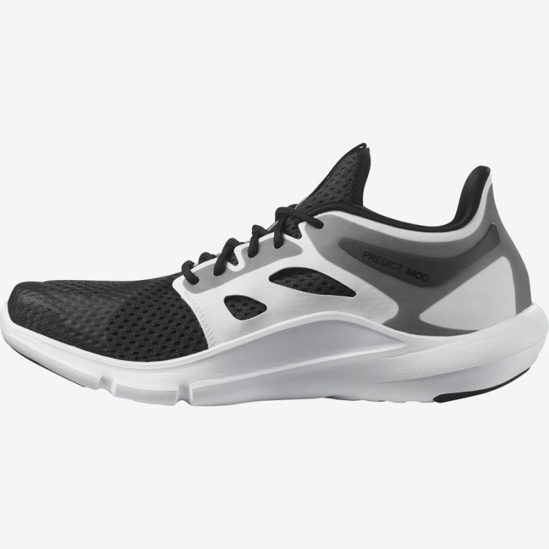 Zapatillas Running Salomon PREDICT MOD Hombre Negras Blancas | EC2141DFM