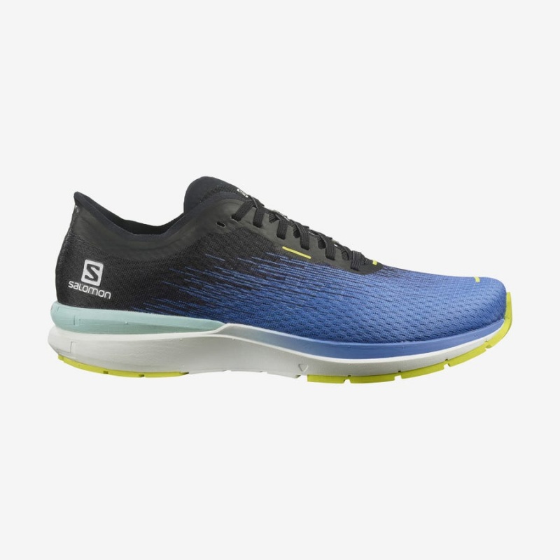 Zapatillas Running Salomon SONIC 4 Accelerate Hombre Azules Blancas | EC2146KOR