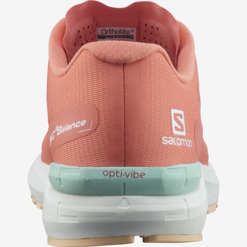 Zapatillas Running Salomon SONIC 4 Balance Mujer Naranjas | EC2897JPQ