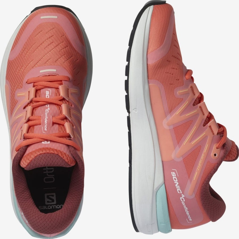 Zapatillas Running Salomon SONIC 4 Confidence Mujer Rosas | EC2900DFM