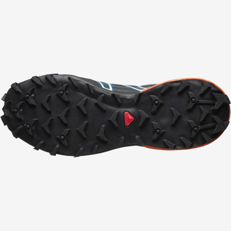 Zapatillas Salomon SNOWCROSS ADVANCED Hombre Negras Azules Naranjas | EC2182WNB