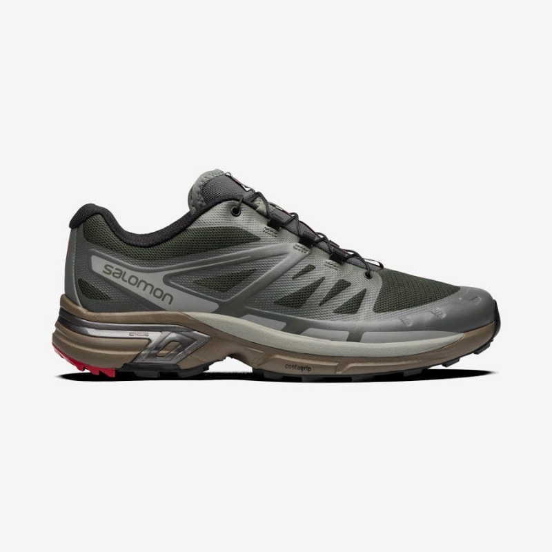 Zapatillas Salomon XT-WINGS 2 ADVANCED Hombre Verde Oliva | EC2165AHK