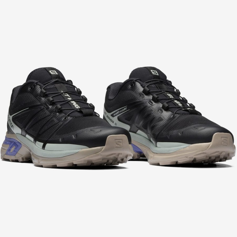 Zapatillas Salomon XT-WINGS 2 Hombre Negras Azules | EC2212DFM