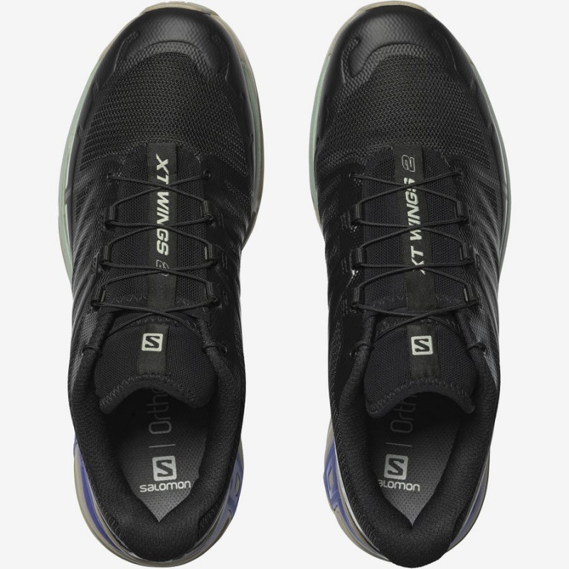 Zapatillas Salomon XT-WINGS 2 Hombre Negras Azules | EC2212DFM