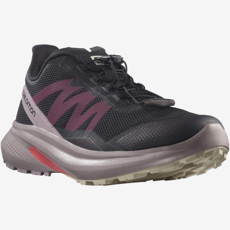 Zapatillas Trail Running Salomon HYPULSE Mujer Negras | EC2872AHK