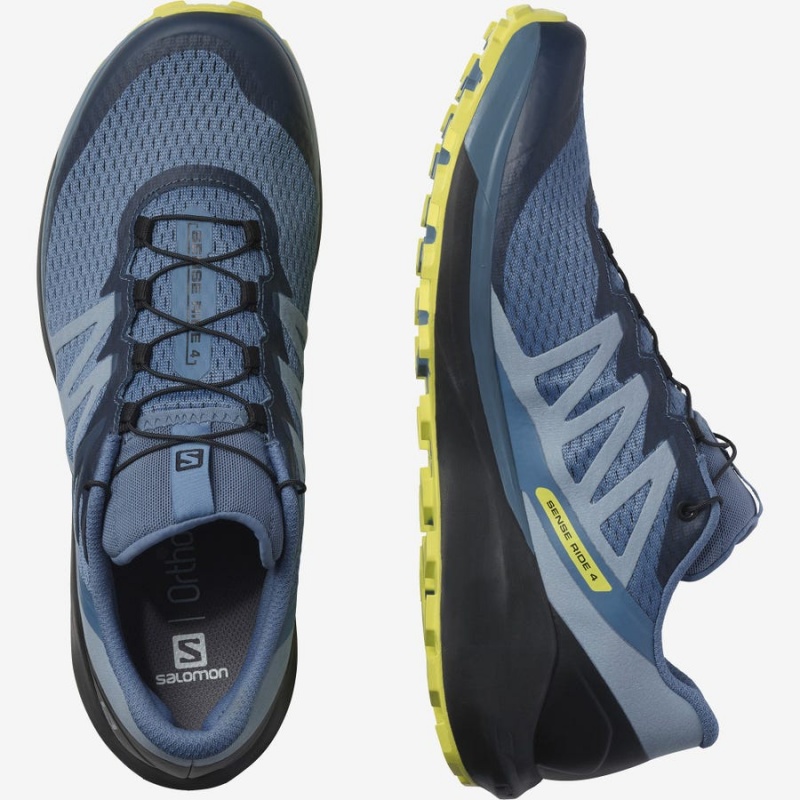 Zapatillas Trail Running Salomon SENSE RIDE 4 Hombre Gris | EC2132CTV