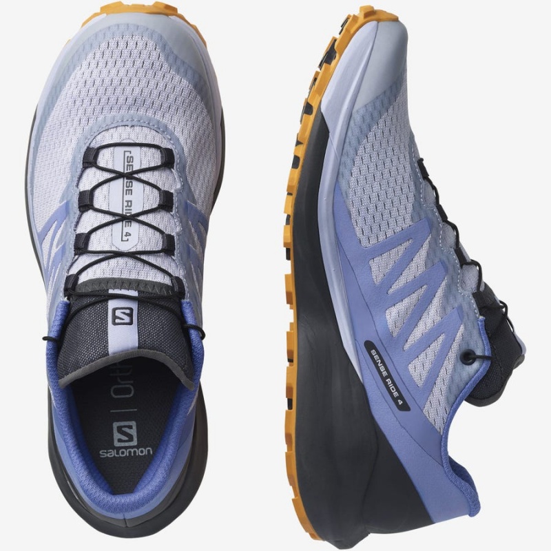 Zapatillas Trail Running Salomon SENSE RIDE 4 Mujer Azules | EC2877GSO