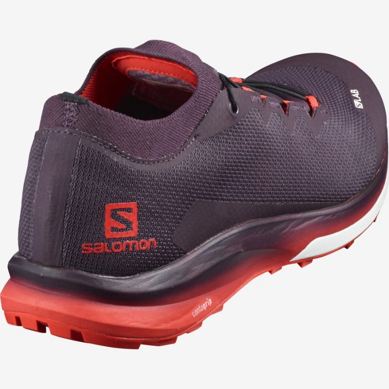 Zapatillas Trail Running Salomon S/LAB ULTRA 3 Hombre Moradas | EC2139AHK