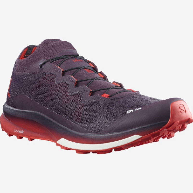 Zapatillas Trail Running Salomon S/LAB ULTRA 3 Hombre Moradas | EC2139AHK