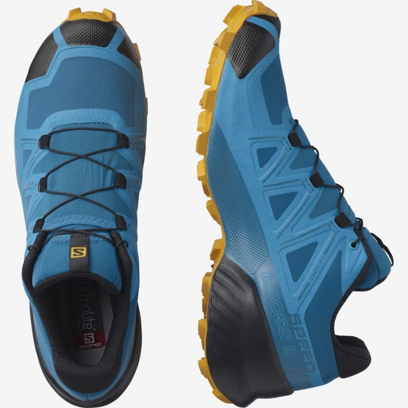 Zapatillas Trail Running Salomon SPEEDCROSS 5 Hombre Azules | EC2111WNB