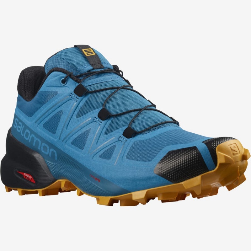 Zapatillas Trail Running Salomon SPEEDCROSS 5 Hombre Azules | EC2111WNB