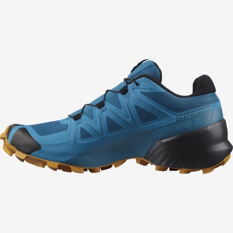 Zapatillas Trail Running Salomon SPEEDCROSS 5 Hombre Azules | EC2111WNB