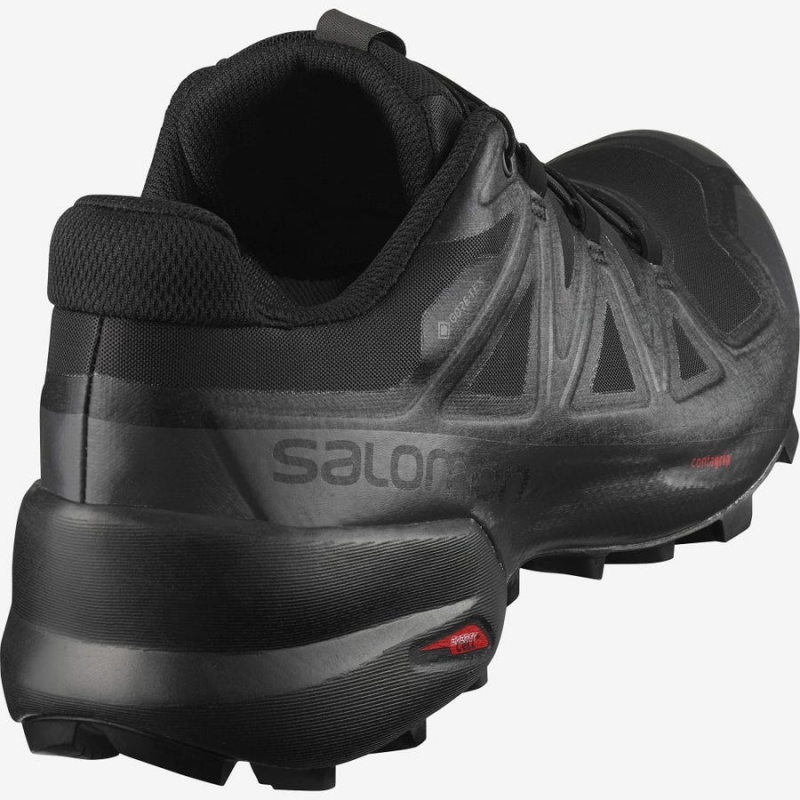 Zapatillas Trail Running Salomon SPEEDCROSS 5 GORE-TEX Hombre Negras | EC2115YXF