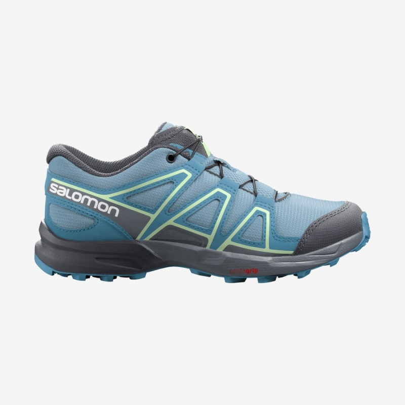 Zapatillas Trail Running Salomon SPEEDCROSS Niños Azules | EC3601AHK