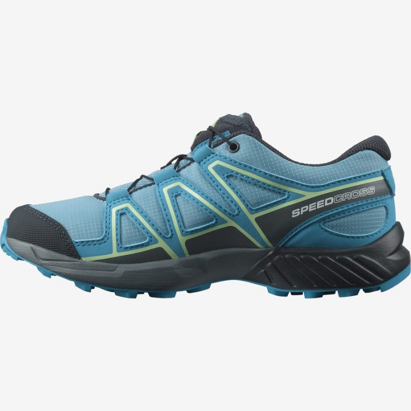 Zapatillas Trail Running Salomon SPEEDCROSS Niños Azules | EC3601AHK