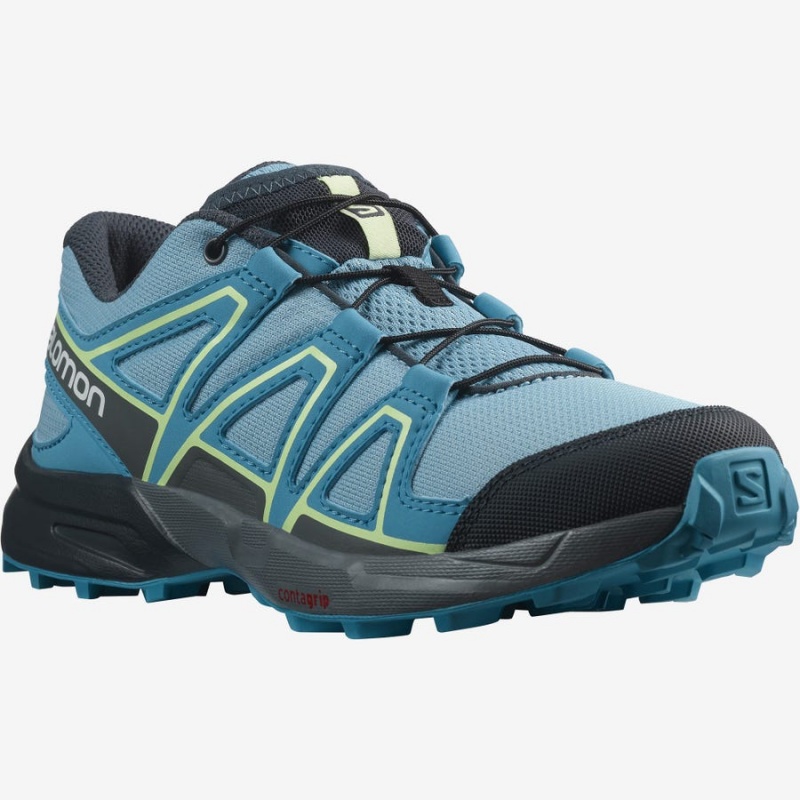 Zapatillas Trail Running Salomon SPEEDCROSS Niños Azules | EC3601AHK