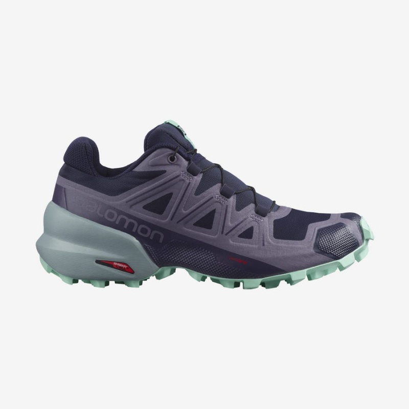 Zapatillas Trail Running Salomon SPEEDCROSS 5 Mujer Moradas | EC2884CTV