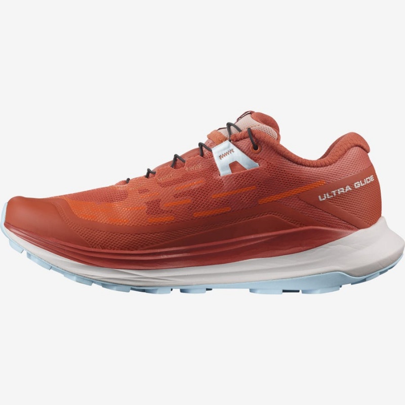 Zapatillas Trail Running Salomon ULTRA GLIDE Mujer Naranjas | EC2857CTV