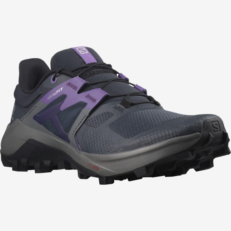 Zapatillas Trail Running Salomon WILDCROSS 2 Mujer Moradas | EC2845JPQ