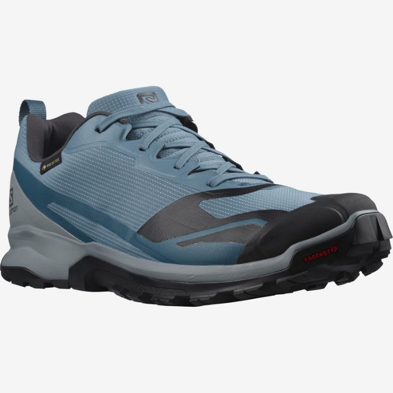 Zapatillas Trail Running Salomon XA COLLIDER 2 GORE-TEX Hombre Azules | EC2125GSO