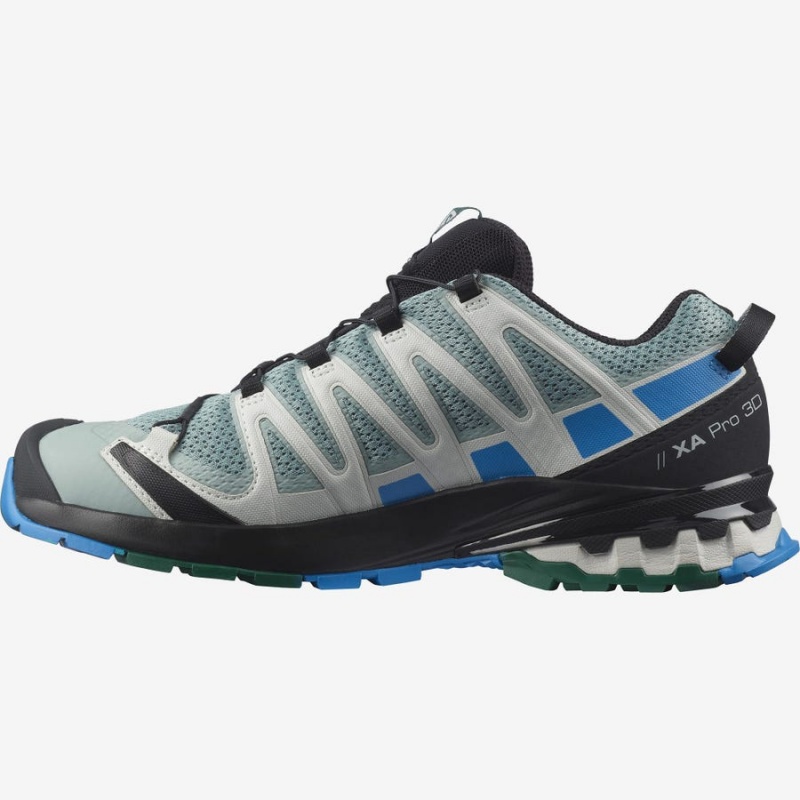 Zapatillas Trail Running Salomon XA PRO 3D v8 Hombre Verde Menta | EC2099HAP