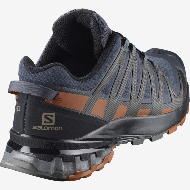 Zapatillas Trail Running Salomon XA PRO 3D v8 GORE-TEX Hombre Plateadas | EC2117ILH