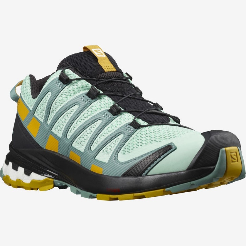 Zapatillas Trail Running Salomon XA PRO 3D v8 Mujer Verde Oliva | EC2855ZUT