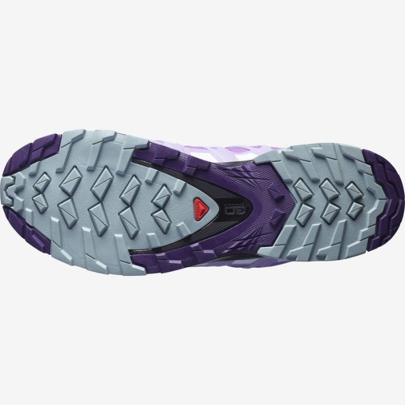 Zapatillas Trail Running Salomon XA PRO 3D v8 GORE-TEX Mujer Moradas | EC2861MQZ