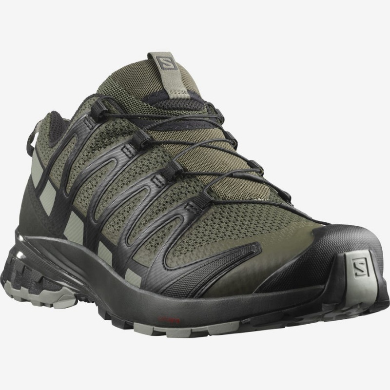 Zapatillas Trail Running Salomon XA PRO 3D v8 Hombre Verde Oliva | EC2097FDN