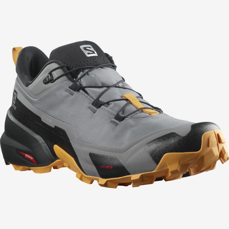 Zapatillas de Senderismo Salomon CROSS HIKE GORE-TEX Hombre Gris | EC2017TCE