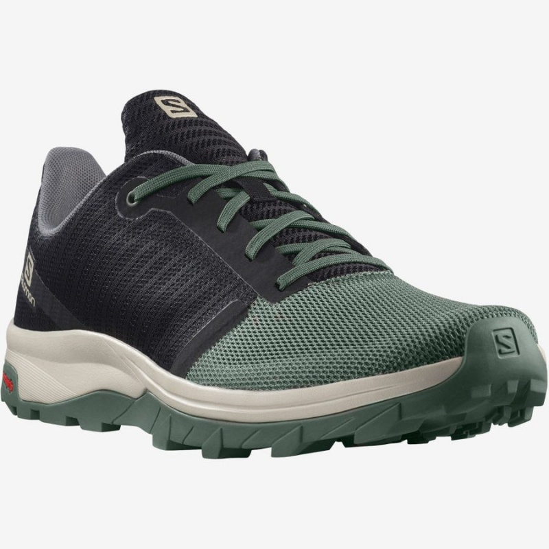 Zapatillas de Senderismo Salomon OUTBOUND PRISM Hombre Verde Oliva | EC2053FDN