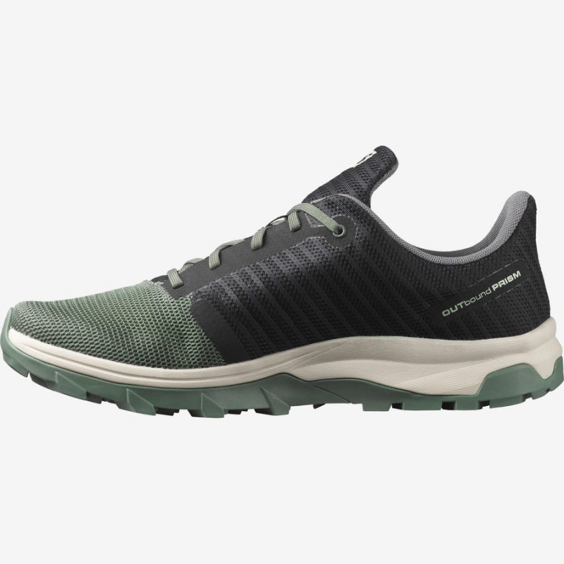 Zapatillas de Senderismo Salomon OUTBOUND PRISM Hombre Verde Oliva | EC2053FDN