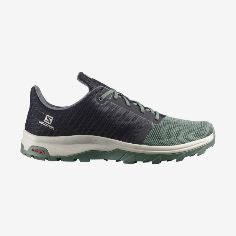 Zapatillas de Senderismo Salomon OUTBOUND PRISM Hombre Verde Oliva | EC2053FDN