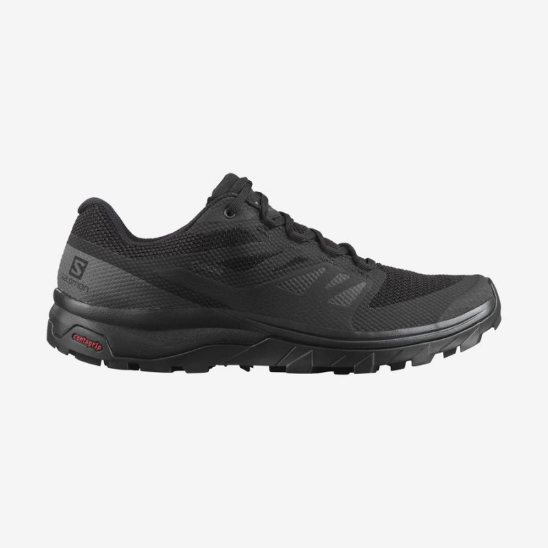 Zapatillas de Senderismo Salomon OUTLINE GORE-TEX Hombre Negras Negras | EC2026FDN