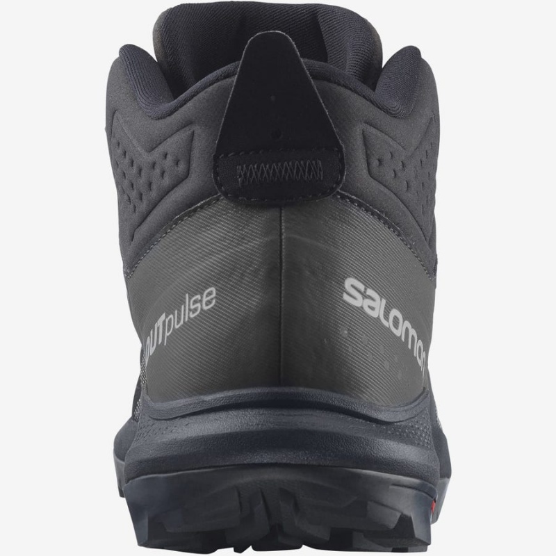 Zapatillas de Senderismo Salomon OUTPULSE MID GORE-TEX Hombre Negras | EC2084QMA