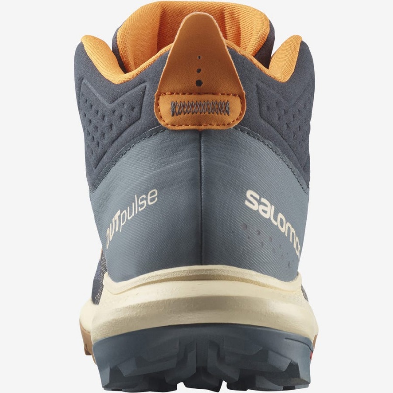 Zapatillas de Senderismo Salomon OUTPULSE MID GORE-TEX Hombre Gris | EC2086EBC